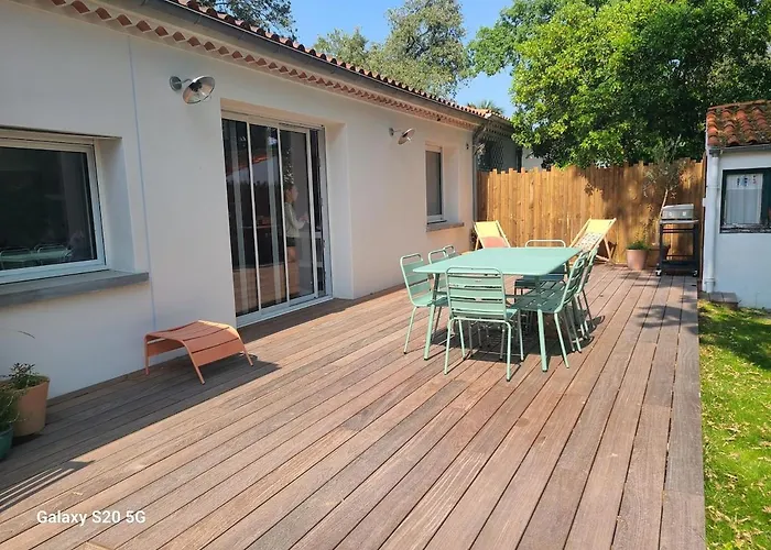 Maison Renovee, 5 Min A Pied De La Plage, Jardin