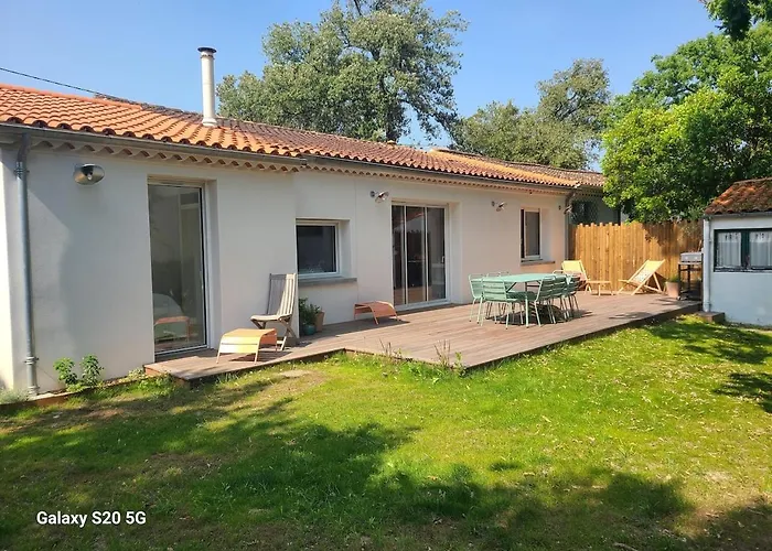 Maison Renovee, 5 Min A Pied De La Plage, Jardin